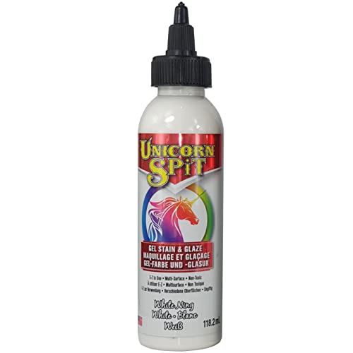 Unicorn SPiT 5770005 Gel-Beize und Glasur, weiß, 120ml Unicorn SPiT 5770005 Gel-Beize und Glasur, weiß, 120ml von Unicorn SPiT