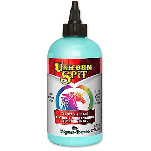 Unicorn SPiT Zia Teal 5771006 Gel-Farbe auf Wasserbasis, Flecken- und Glasur, 236 ml Unicorn SPiT Zia Teal 5771006 Gel-Farbe auf Wasserbasis, Flecken- und Glasur, 236 ml von Unicorn SPiT