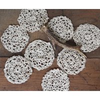 Hanf Untersetzer Set, Rustikale Untersetzer, Shabby Küken Gehäkelte Beige Hippie Home Dekor Hanf Untersetzer Set, Rustikale Untersetzer, Shabby Küken Gehäkelte Beige Hippie Home Dekor von UnicornVibration