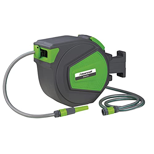 Cleancraft Wasserschlauchtrommel WSAR 20 (Schlauchlänge 20 m, Schlauch Innen-ø 11 mm, Wasserschlauchaufroller) von Unicraft