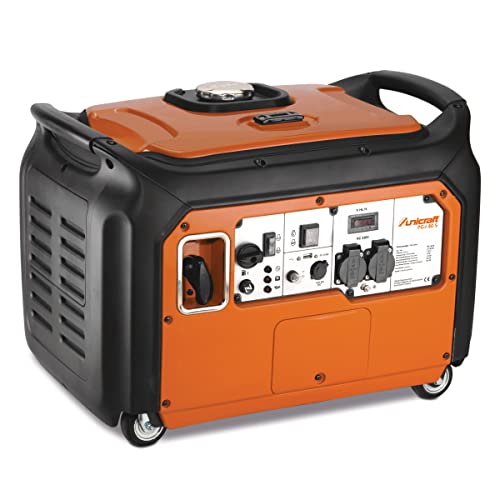 Unicraft Inverter Stromerzeuger PG-I 40 S (4-Takt OHV 223cc Benzin-Motor, 2x 230V Schuko / 1x 12V DC 8A, Leistungsfaktor 0,9 Cos ɸ) 6706400 von Unicraft