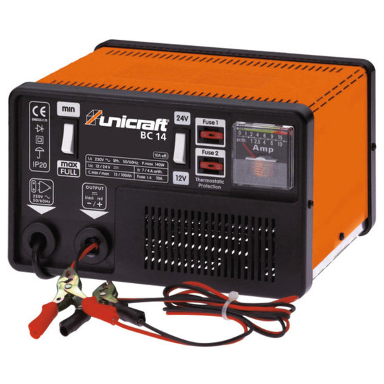 unicraft® - BC 14 Batterieladegerät manuell von Unicraft