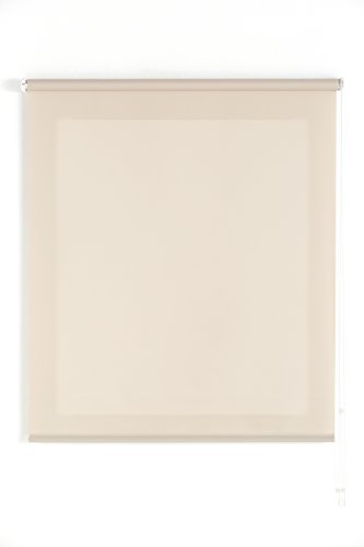 Uniestor Basic rollo lichtdurchlässig - Hellbraun, 100 x175 cm (BxH) | Stoffgröße 97 x170 cm. Rollo für fenster von Uniestor
