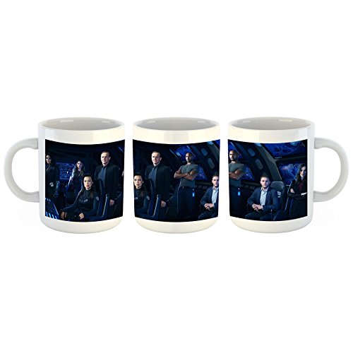 Unified Distribution Agents of Shield TV Serie - Tasse mit Motiv Bedruckt, 300ml C-Henkel. Tolles Geschenk für Büro, Küche, Geburtstag, Lieblingstasse zum Frühstück von Unified Distribution