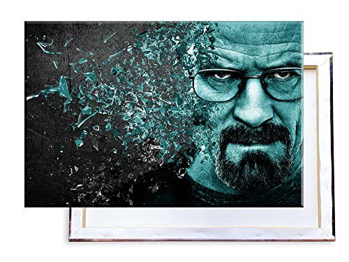 Unified Distribution Breaking Bad - 100x70 cm Kunstdruck auf Leinwand • erstklassige Druckqualität • Dekoration • Wandbild von Unified Distribution