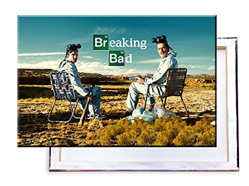 Unified Distribution Breaking Bad - 60x40 cm Kunstdruck auf Leinwand • erstklassige Druckqualität • Dekoration • Wandbild von Unified Distribution
