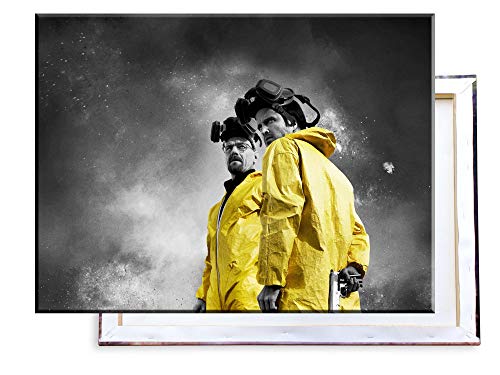 Unified Distribution Breaking Bad - 80x60 cm Kunstdruck auf Leinwand • erstklassige Druckqualität • Dekoration • Wandbild von Unified Distribution