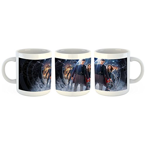 Unified Distribution Doctor Who - Tasse mit Motiv Bedruckt, 300ml C-Henkel. Tolles Geschenk für Büro, Küche, Geburtstag, Lieblingstasse zum Frühstück von Unified Distribution