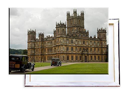 Unified Distribution Downton Abbey - 120x80 cm Kunstdruck auf Leinwand • erstklassige Druckqualität • Dekoration • Wandbild von Unified Distribution