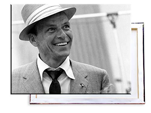 Unified Distribution Frank Sinatra - 80x60 cm Kunstdruck auf Leinwand • erstklassige Druckqualität • Dekoration • Wandbild von Unified Distribution