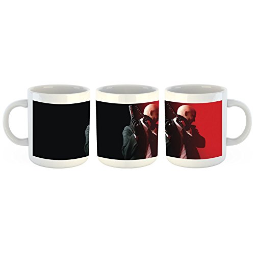Unified Distribution Hitman - Tasse mit Motiv Bedruckt, 300ml C-Henkel. Tolles Geschenk für Büro, Küche, Geburtstag, Ihre Neue Lieblingstasse zum Frühstück von Unified Distribution
