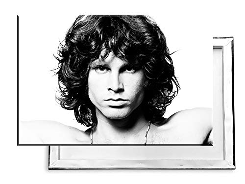 Unified Distribution Jim Morrison - 120x80 cm Kunstdruck auf Leinwand • erstklassige Druckqualität • Dekoration • Wandbild von Unified Distribution