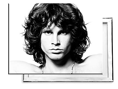 Unified Distribution Jim Morrison - 80x60 cm Kunstdruck auf Leinwand • erstklassige Druckqualität • Dekoration • Wandbild von Unified Distribution