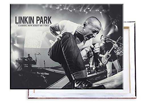 Unified Distribution Linkin Park - 80x60 cm Kunstdruck auf Leinwand • erstklassige Druckqualität • Dekoration • Wandbild von Unified Distribution