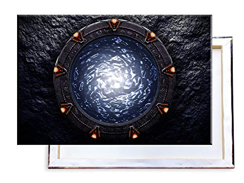 Unified Distribution Stargate SG-1-60x40 cm Kunstdruck auf Leinwand • erstklassige Druckqualität • Dekoration • Wandbild von Unified Distribution