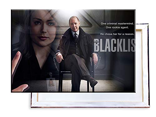 Unified Distribution The Blacklist - 120x80 cm Kunstdruck auf Leinwand • erstklassige Druckqualität • Dekoration • Wandbild von Unified Distribution