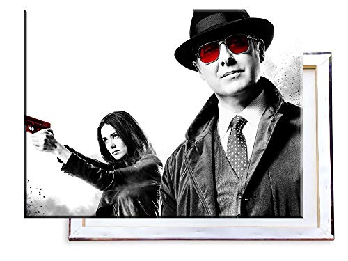 Unified Distribution The Blacklist - 80x60 cm Kunstdruck auf Leinwand • erstklassige Druckqualität • Dekoration • Wandbild von Unified Distribution