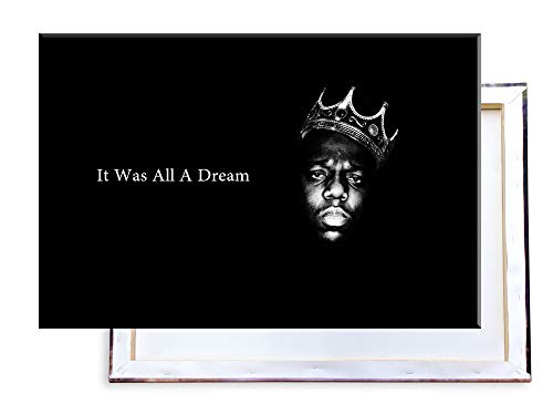 Unified Distribution The Notorious B.I.G. - 100x70 cm Kunstdruck auf Leinwand • erstklassige Druckqualität • Dekoration • Wandbild Unified Distribution The Notorious B.I.G. - 100x70 cm Kunstdruck auf Leinwand • erstklassige Druckqualität • Dekoration • Wandbild von Unified Distribution