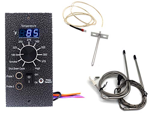 Unifit Universal Ersatzteile für Traeger Pellet Smoker Grills Digital Temperatur Control Panel Kit mit Sensor und Fleischsonde von Unifit