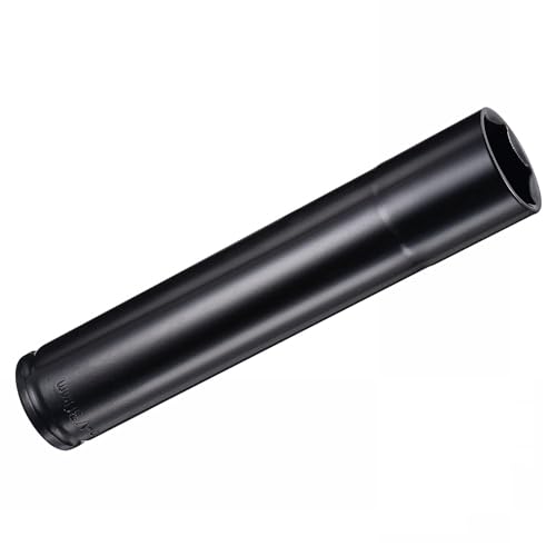 Unifizz 1/2-Zoll-Antrieb, 30 mm tiefer Schlag-Stecknuss mit 6-Punkt-Design, wärmebehandelter Cr-V-Stahl, 200 mm Länge, metrische Größen von Unifizz
