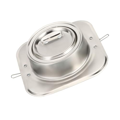 Unifizz 10,2 cm Rückzugsdämpfer, Edelstahl, flexibler Luftstromk, Einsatz, Rückflussverhinderer, Zugluftblocker für Küche, Badezimmer, Abluftventilator, Silber Unifizz 10,2 cm Rückzugsdämpfer, Edelstahl, flexibler Luftstromk, Einsatz, Rückflussverhinderer, Zugluftblocker für Küche, Badezimmer, Abluftventilator, Silber von Unifizz