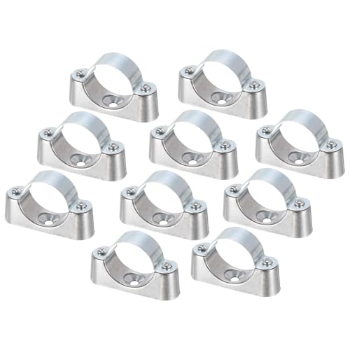 Unifizz 10 x 38 mm Wandhalterung, Deckenhalterung, Rohrstütze, Ringaufhänger, Edelstahl, Rohrhalter, Halterungsklemme Unifizz 10 x 38 mm Wandhalterung, Deckenhalterung, Rohrstütze, Ringaufhänger, Edelstahl, Rohrhalter, Halterungsklemme von Unifizz