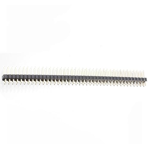 Unifizz 2,54 mm Pitch 40P gerade, zweireihige Stiftleiste, 11 mm Länge, Kupfer-Steckerleiste für Leiterplatten, Prototyping, 12 Stück Unifizz 2,54 mm Pitch 40P gerade, zweireihige Stiftleiste, 11 mm Länge, Kupfer-Steckerleiste für Leiterplatten, Prototyping, 12 Stück von Unifizz
