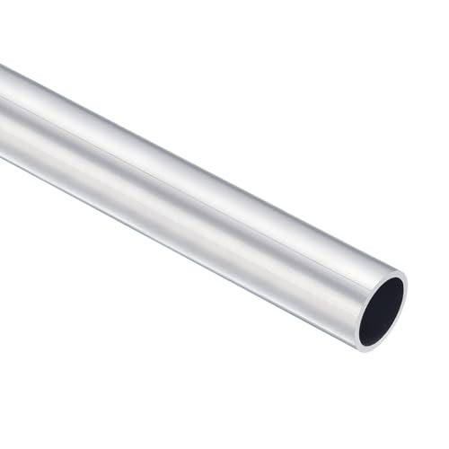 Unifizz 6063 Aluminium-Rundrohr, 27 mm Außendurchmesser, 23 mm Innendurchmesser, 400 mm Länge, nahtloses, gerades Rohr für Zuhause, Industrie, Heimwerker, Handwerk, 1 Stück Unifizz 6063 Aluminium-Rundrohr, 27 mm Außendurchmesser, 23 mm Innendurchmesser, 400 mm Länge, nahtloses, gerades Rohr für Zuhause, Industrie, Heimwerker, Handwerk, 1 Stück von Unifizz
