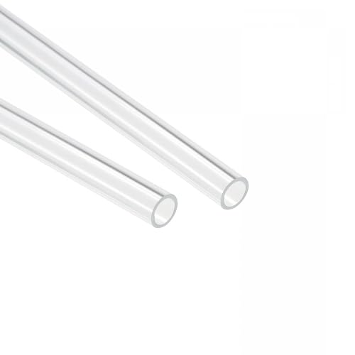 Unifizz Acrylrohr, transparent, Kunststoff, rund, starr, 6 mm Innendurchmesser, 8 mm Außendurchmesser, 25,4 cm, für Beleuchtung, Modelle, Sanitär, Handwerk, 2 Stück Unifizz Acrylrohr, transparent, Kunststoff, rund, starr, 6 mm Innendurchmesser, 8 mm Außendurchmesser, 25,4 cm, für Beleuchtung, Modelle, Sanitär, Handwerk, 2 Stück von Unifizz