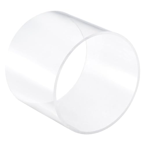 Unifizz Acrylrohr, transparentes Kunststoffrohr, rund, starr, 114 mm, Innendurchmesser: 120 mm, Außendurchmesser: 100 mm, für Beleuchtung, Modelle, Sanitär, Handwerk Unifizz Acrylrohr, transparentes Kunststoffrohr, rund, starr, 114 mm, Innendurchmesser: 120 mm, Außendurchmesser: 100 mm, für Beleuchtung, Modelle, Sanitär, Handwerk von Unifizz