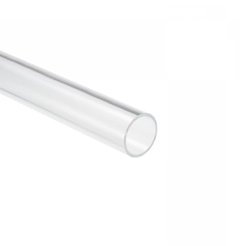 Unifizz Acrylrohr, transparentes Kunststoffrohr, rund, starr, 36 mm, Innendurchmesser, 40 mm Außendurchmesser, 25,4 cm, für Beleuchtung, Modelle, Sanitär, Handwerk Unifizz Acrylrohr, transparentes Kunststoffrohr, rund, starr, 36 mm, Innendurchmesser, 40 mm Außendurchmesser, 25,4 cm, für Beleuchtung, Modelle, Sanitär, Handwerk von Unifizz
