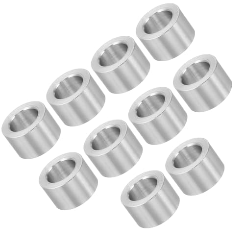 Unifizz M12 Aluminium-Abstandshalter, runde Metall-Abstandshalter, 12,5 mm Innendurchmesser x 20 mm Außendurchmesser x 15 mm Länge, ohne Gewinde, Aluminium-Abstandshalter für M12-Schrauben-Baugruppen Unifizz M12 Aluminium-Abstandshalter, runde Metall-Abstandshalter, 12,5 mm Innendurchmesser x 20 mm Außendurchmesser x 15 mm Länge, ohne Gewinde, Aluminium-Abstandshalter für M12-Schrauben-Baugruppen von Unifizz