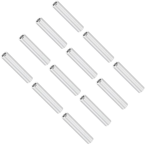 Unifizz M3 Aluminium-Abstandshalter, runde Metall-Abstandshalter, 3,1 mm Innendurchmesser x 5 mm Außendurchmesser x 35 mm Länge, ohne Gewinde, Aluminium-Abstandshalter für M3-Schrauben-Baugruppen, 10 Unifizz M3 Aluminium-Abstandshalter, runde Metall-Abstandshalter, 3,1 mm Innendurchmesser x 5 mm Außendurchmesser x 35 mm Länge, ohne Gewinde, Aluminium-Abstandshalter für M3-Schrauben-Baugruppen, 10 von Unifizz