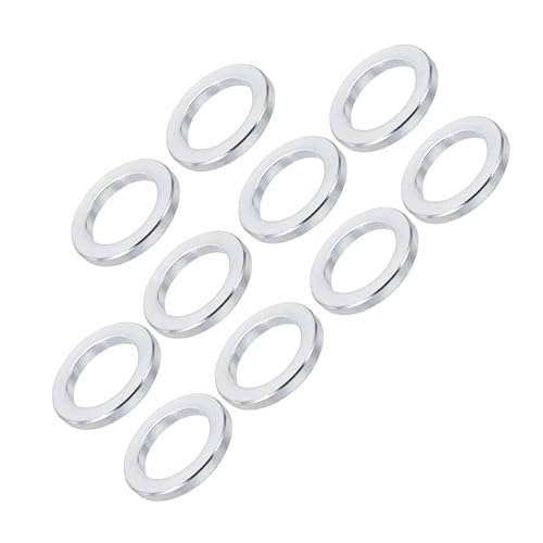 Unifizz M8 Aluminium-Abstandshalter, runde Metall-Abstandshalter, 8,2 mm Innendurchmesser x 12 mm Außendurchmesser x 1,5 mm Länge, ohne Gewinde, Aluminium-Abstandshalter für M8-Schrauben-Baugruppen Unifizz M8 Aluminium-Abstandshalter, runde Metall-Abstandshalter, 8,2 mm Innendurchmesser x 12 mm Außendurchmesser x 1,5 mm Länge, ohne Gewinde, Aluminium-Abstandshalter für M8-Schrauben-Baugruppen von Unifizz