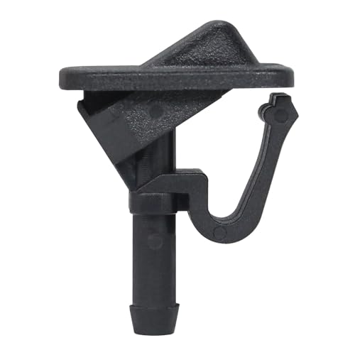 Unifizz OEM#:55156728AB Scheibenwischerdüse Scheibenwischerspray Ersatz passend für Jeep Wrangler JK 2002-2012 TJ 2002-2006 1 Stück von Unifizz