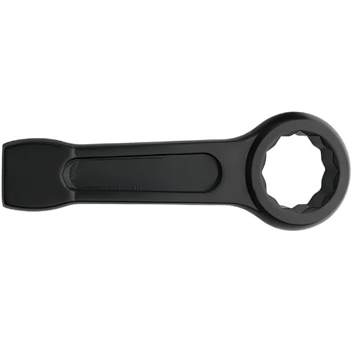 Unifizz Schlagringschlüssel aus legiertem Stahl, 32 mm, gerader Schlagschrauber, Torx-Schraubenschlüssel, Kastenende, Schlagschlüssel, Schwarz, 1 Stück Unifizz Schlagringschlüssel aus legiertem Stahl, 32 mm, gerader Schlagschrauber, Torx-Schraubenschlüssel, Kastenende, Schlagschlüssel, Schwarz, 1 Stück von Unifizz