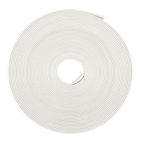 Unifizz Schrumpfschlauch, 10 mm Durchmesser, 16 mm flache Breite, 2:1 Verhältnis, Schrumpfschlauch, Kabelmuffe, 5 m, Weiß Unifizz Schrumpfschlauch, 10 mm Durchmesser, 16 mm flache Breite, 2:1 Verhältnis, Schrumpfschlauch, Kabelmuffe, 5 m, Weiß von Unifizz