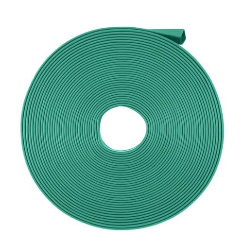Unifizz Schrumpfschlauch, 12 mm Durchmesser, 20 mm flache Breite, 2:1 Verhältnis, Schrumpfschlauch, Kabelmuffe, 5 m, Grün Unifizz Schrumpfschlauch, 12 mm Durchmesser, 20 mm flache Breite, 2:1 Verhältnis, Schrumpfschlauch, Kabelmuffe, 5 m, Grün von Unifizz