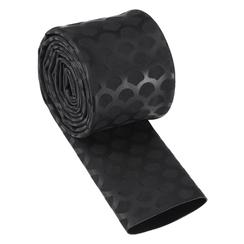 Unifizz Schrumpfschlauch für Angelrutengriffe, Griff, 30 mm Durchmesser, 48 mm, flache Breite, 2:1 Verhältnis, Schrumpfschlauch, Kabelhülse, 1 m, Schwarz Unifizz Schrumpfschlauch für Angelrutengriffe, Griff, 30 mm Durchmesser, 48 mm, flache Breite, 2:1 Verhältnis, Schrumpfschlauch, Kabelhülse, 1 m, Schwarz von Unifizz