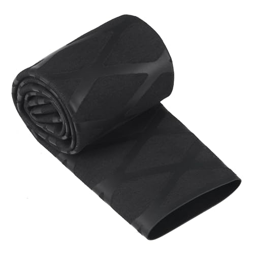 Unifizz Schrumpfschlauch für Angelrutengriffe, Griff, 30 mm Durchmesser, 49 mm, flache Breite, 2:1 Verhältnis, Schrumpfschlauch, Kabelhülse, 0,5 m, Schwarz Unifizz Schrumpfschlauch für Angelrutengriffe, Griff, 30 mm Durchmesser, 49 mm, flache Breite, 2:1 Verhältnis, Schrumpfschlauch, Kabelhülse, 0,5 m, Schwarz von Unifizz
