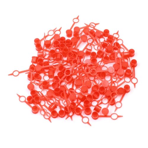Unifizz Staubkappenabdeckung M6 rot Kunststoff Nippel-Schmiernippel for Motorrad Auto 100 Stk. Unifizz Staubkappenabdeckung M6 rot Kunststoff Nippel-Schmiernippel for Motorrad Auto 100 Stk. von Unifizz