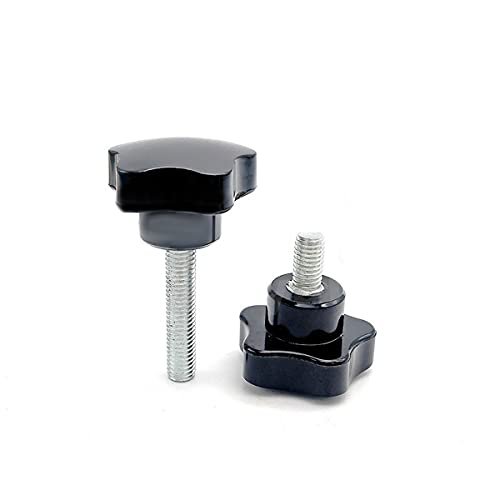 Unifizz Sternknaufgriff für Drehmaschine, mechanische Ausrüstung, Instrumente und Geräte, Lebensmittel- und Pharmaindustrie, Ausrüstung, Klemmschraube, Klemmknauf, Griff M10 x 70 mm, 1 Stück von Unifizz