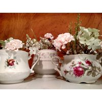 5 Nicht Zusammenpassende Vintage Zuckerdosen 5 Nicht Zusammenpassende Vintage Zuckerdosen von UnigueFinds