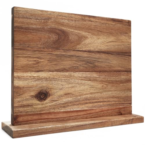Uniharpa 16×12 Inches Doppelseitiges Magnetmesser Block Holder Rack Magnetständer mit stark verstärktem Magneten und rutschfesten Füßen für Sicherheit. (XL) von Uniharpa