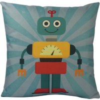 Roboter-| Blaue | Spaß Geschenke Kissenbezug Home Decor Kissen Werfen Alles Gute Zum Geburtstag Kinderzimmer Dekor Zimmer Roboter-| Blaue | Spaß Geschenke Kissenbezug Home Decor Kissen Werfen Alles Gute Zum Geburtstag Kinderzimmer Dekor Zimmer von UniikPillows