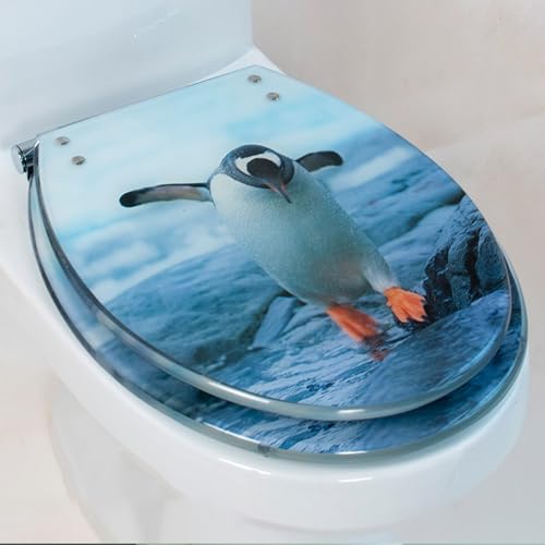 Unikicool Klodeckel,Toilettensitz Aus Kunstharz,WC Sitz Mit Absenkautomatik,Polyresin Toilettensitz,Toilettendeckel Mit Absenkautomatik,Abnehmbarer Toilettensitz,Mit 3D-Effekten,Ocean-Serie Unikicool Klodeckel,Toilettensitz Aus Kunstharz,WC Sitz Mit Absenkautomatik,Polyresin Toilettensitz,Toilettendeckel Mit Absenkautomatik,Abnehmbarer Toilettensitz,Mit 3D-Effekten,Ocean-Serie von Unikicool