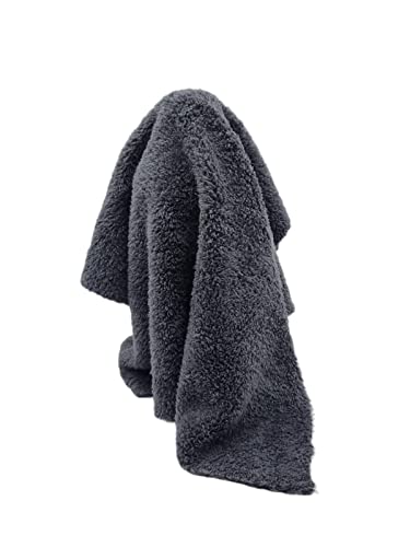 Unikum Mikrofasertuch Kettelfrei 400 GSM anthrazid 40x40 cm von Unikum