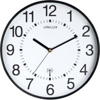 unilux Wanduhr Maxi Wave Ø 37.5 cm schwarz von Unilux