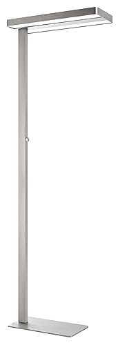 Unilux LED Stehleuchte Lixus metallgrau Up & Down 68W 7492lm Neutralweiß 4000K dimmbar von Unilux