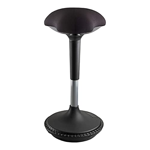 Unilux Moove Ergonomischer Bürohocker, Höhenverstellbarer Sitzhocker mit integriertem Bewegungsfeedback für dynamisches & gesundes Sitzen von Unilux